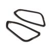2×Carbon ABS Interior Door Handle Bowl Trim For BMW 1 2 Series F20 2012-19 2Door