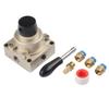 3Position 4Way Valve Air Flow Control PNEUMATIC Rotary Valve