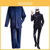 Gojo Jujutsu Kaisen Satoru Cosplay Costume Wig Men School Uniform Outfit Suit