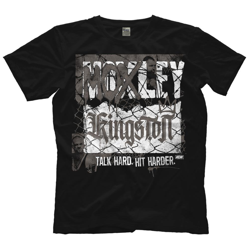 

Jon Moxley and Eddie Kingston Talk Hard Hit Harder AEW Official TShirt Unisex T-Shirt XXL