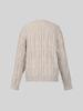 V-Neck Cable Knit Cardigan - Fresh, Lazy Style for Spring & Autumn