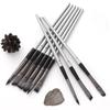 24pcs Nylon Hair Paint Brushes Set,Professional Artist Brush With Roll-Up Canvas Case,Multi-Shape Brushes For Artists & Students