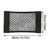Car Seat Elastic String Net  Sticker Mesh Storage Bag Auto Organizer Seat Back Bag Back Rear Storage Net Shipping Free