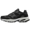 Vigor 2.0 Pelle a Rete Comode Scarpe Casual Basse Sneakers da Uomo Nero Grigio Carbone 237067-BKCC