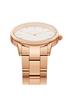 Watch Iconic Link 32mm Rosegold White DW00100211 Rose Gold [Daniel Wellington] Women's