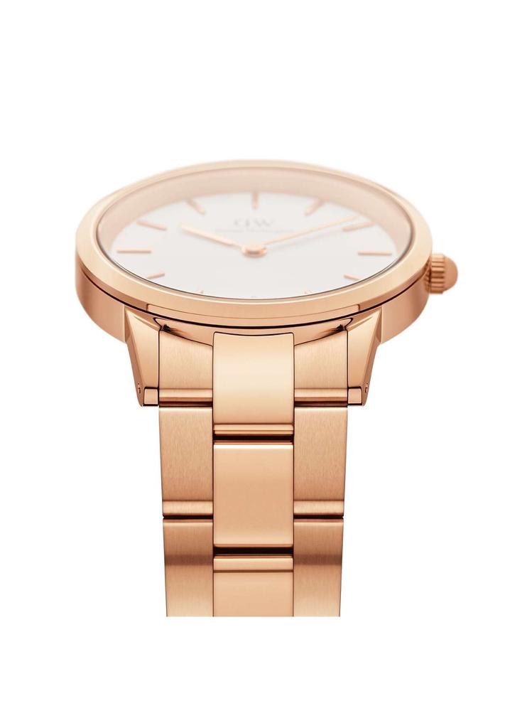 Watch Iconic Link 32mm Rosegold White DW00100211 Rose Gold [Daniel Wellington] Women's