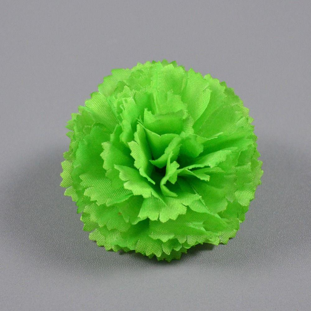 10Pcs Carnation Fake Flower Heads Colorful Artificial Mexico Flowers Mother's Day