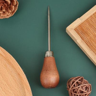 DIY Leather Tent Sewing Awl Shoes Repair Tool Hand Stitcher Leather Craft Awl