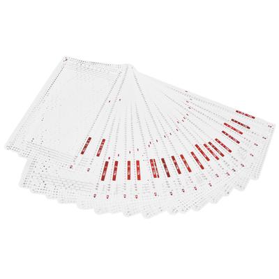 Punch Cards Practical Soft Durable Double Sided Printing Knitting Machine Pattern Card