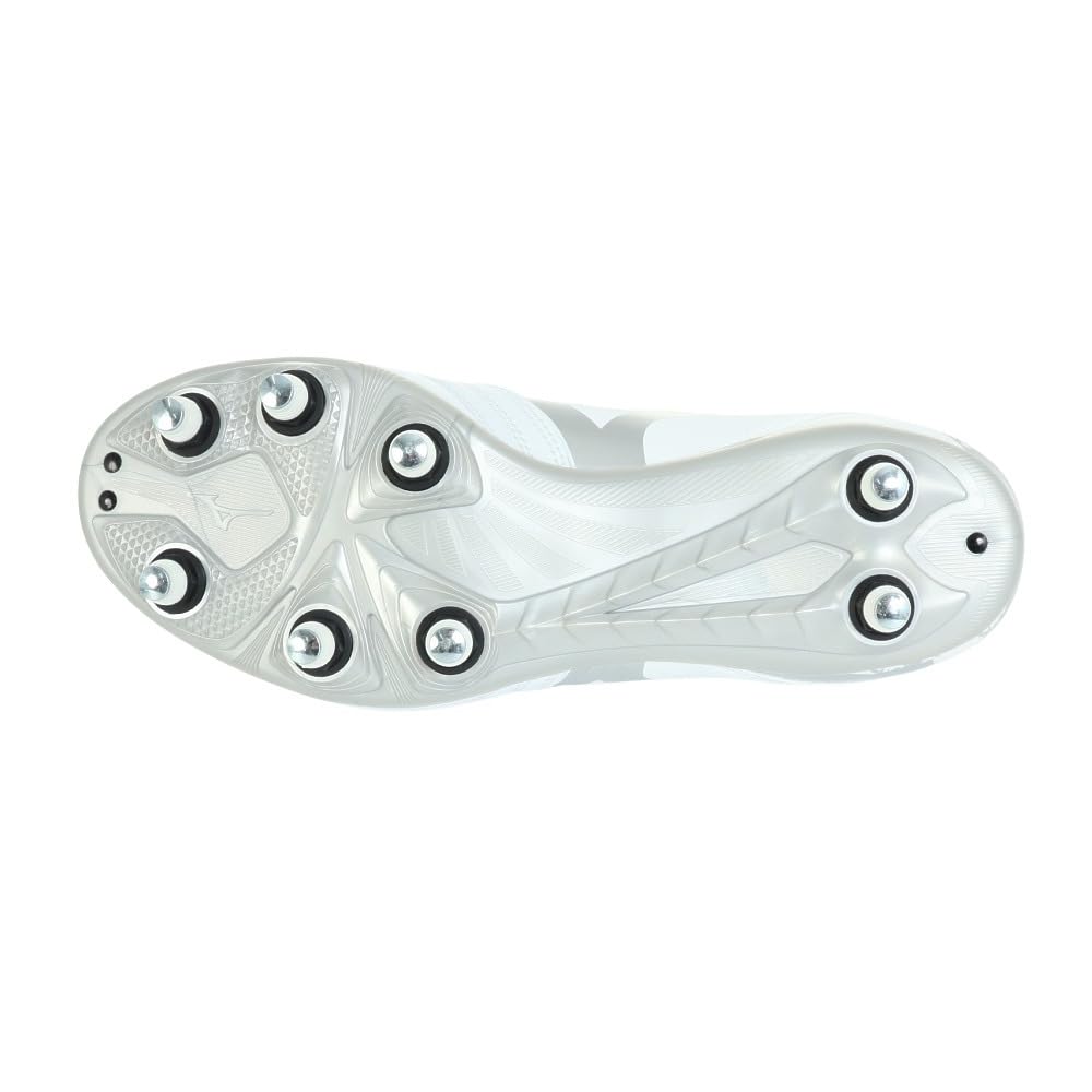 Rugby Shoes Waitangi PS Super Wide FW Cm 4E [Mizuno] (Forward) White/Silver 27.0
