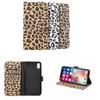 Applicable to iphone7/8plus leopard print leather case xsmax flip wallet storage card mobile phone case