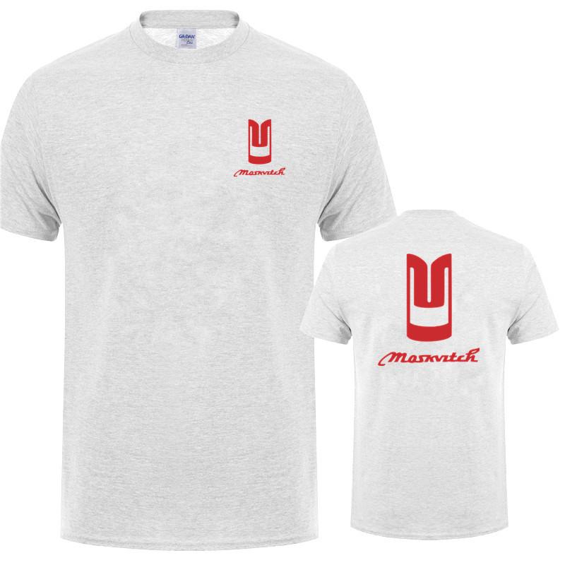 Moskvich T Shirt Summer Unisex Short Sleeve Cotton Tshirts Unisex Tops Tee Lh491