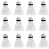 Loopunk Badminton Pack of Nylon Badminton Shuttlecocks for and Plastic Shuttlecocks for Indoor and Outdoor Sports Ideal for Beginners Shuttlecocks,