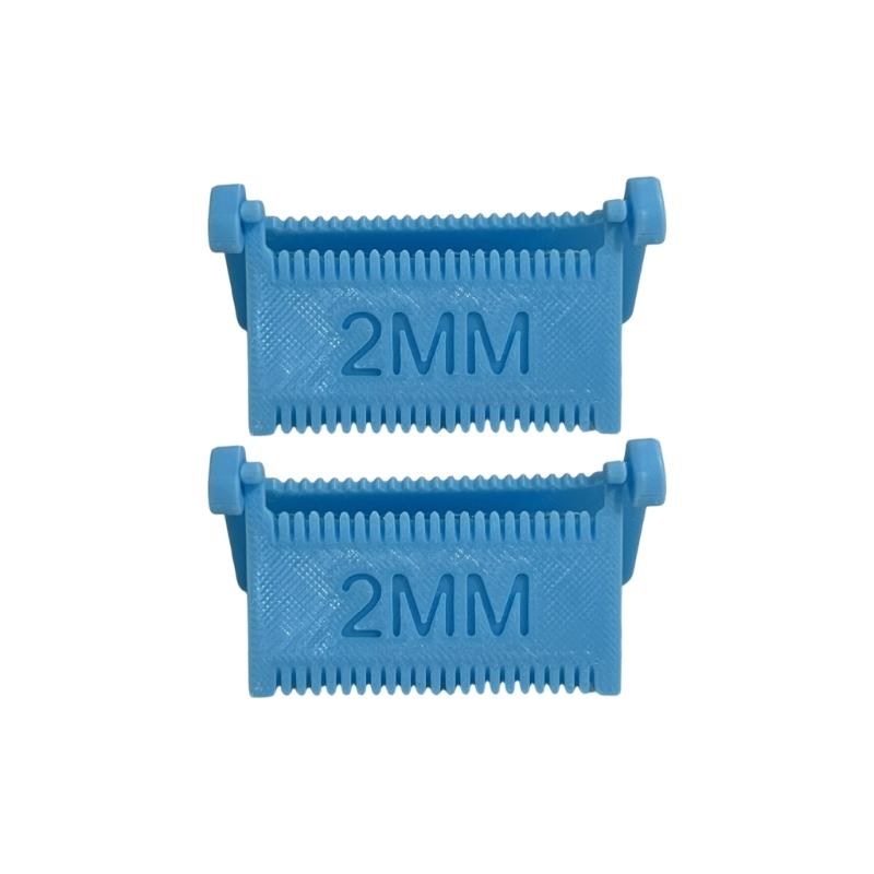 2Pcs Hinged Sewing Template Ruler Plastic Quilting Measuring Tool Edges Locking Stitching Guide for Fabric Stitching