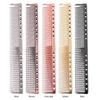 Pro Salon Hair Care Styling Tool Aluminum Metal Hair Brushes Girls Ponytail Comb Hair Hairdressing Barbers Salon Combs