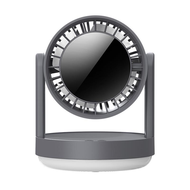 

25 New Oscillating Ambient Light Desktop Fan: Long Battery Life & High Value for Home or Office 146*146*183MM