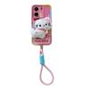 KEYSION Niedliche 3D-Cartoon-Plüschhülle für Xiaomi POCO C65 mit Lanyard, weiche, stoßfeste Silikon-Telefonabdeckung für Redmi 13C 4G 5G