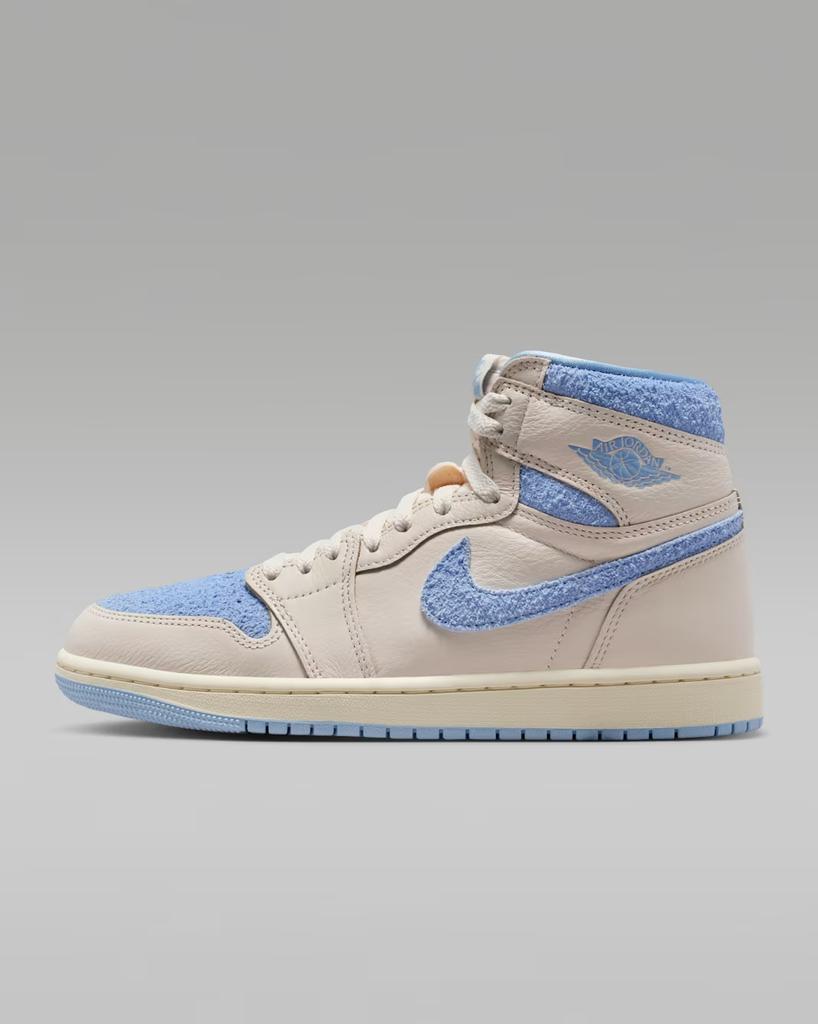 FD2596-102 Nike Air Jordan 1 High OG Psychic Blue Pale Ivory (Women's)