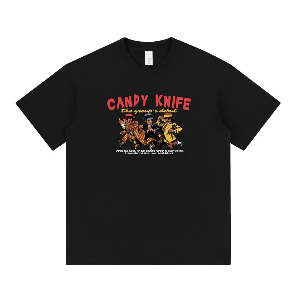 Trendy Retro Cartoon Print Unisex T-shirt - Summer 2024 Collection