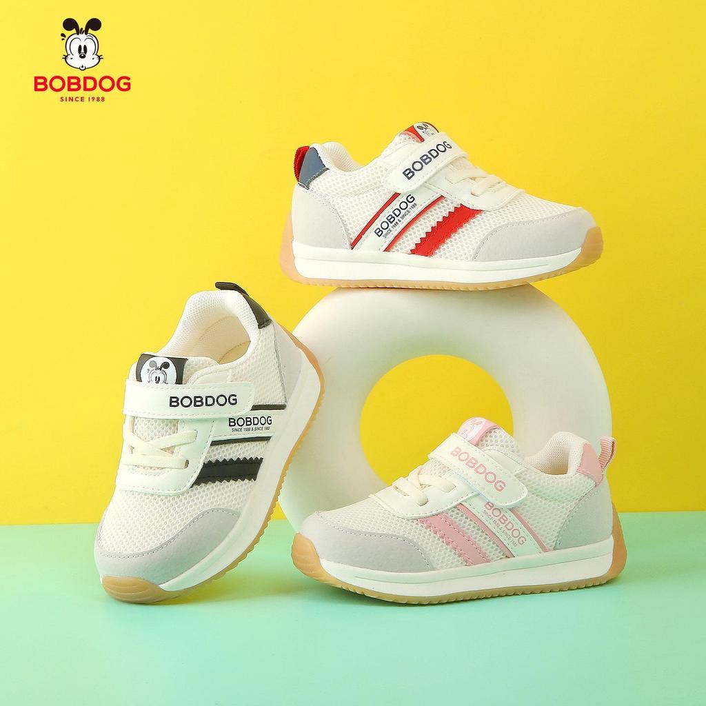 Bobodou Kids' Breathable Non-slip Mesh Walker Shoes for Spring & Autumn - Sizes 1-3 Years