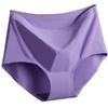 Luxurious Women Seamless Panties Ice Silk Mid Waist Briefs With Timeless Style