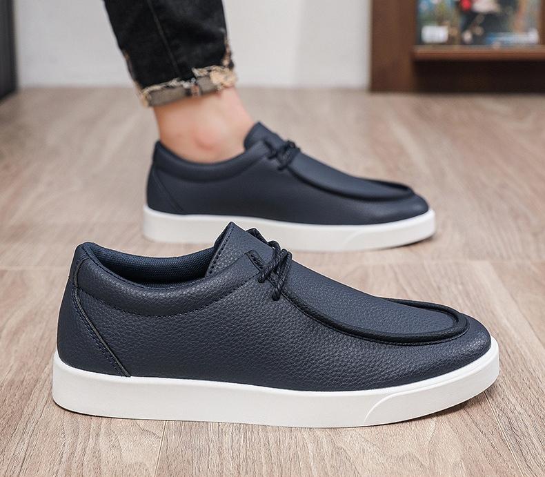 New fashion men's board shoes trendy men's casual single shoes covers sneakers for lazy people