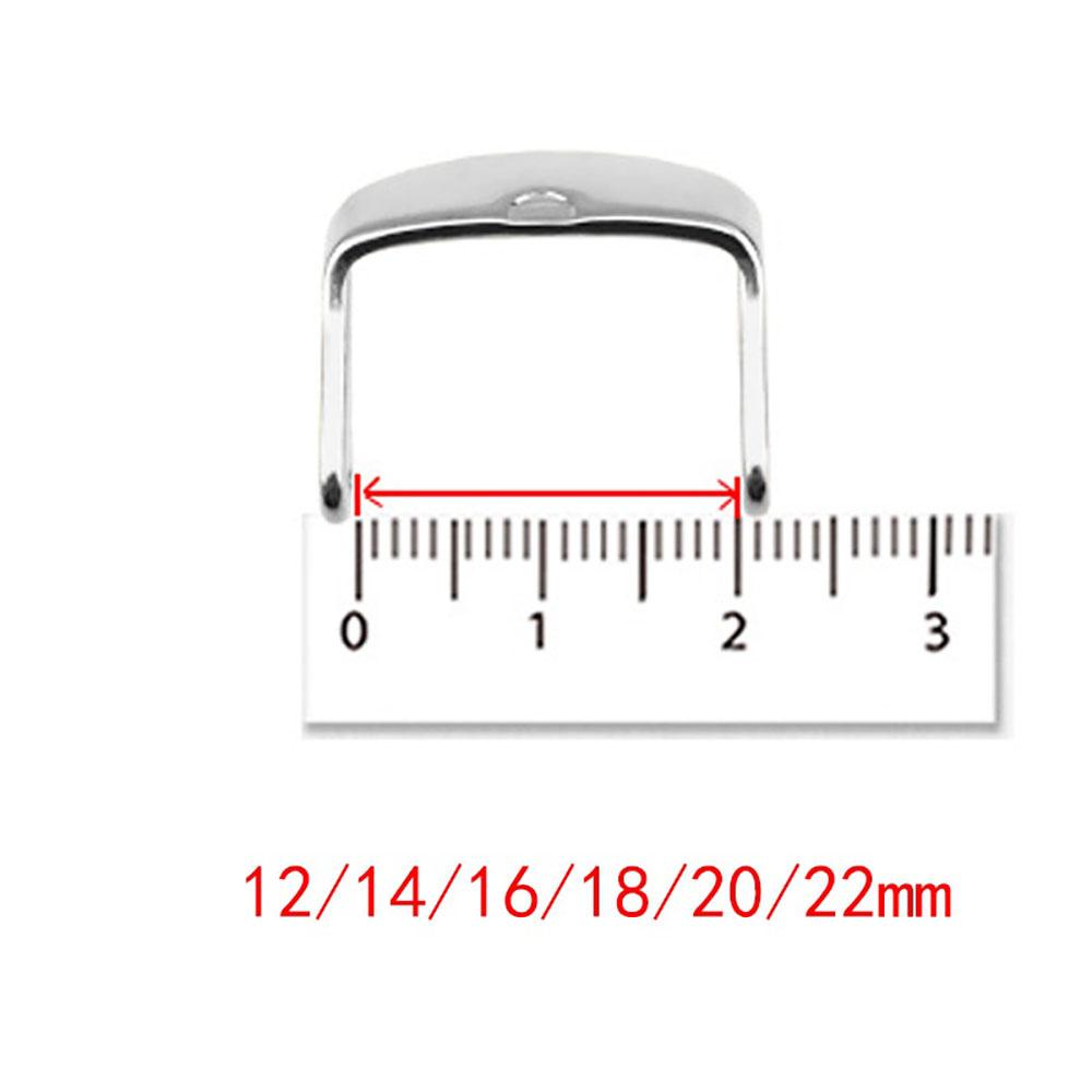 High Quality Replaceable Solid Watch Strap Clasp Watch Accessories Watchband Buckle Stainless Steel