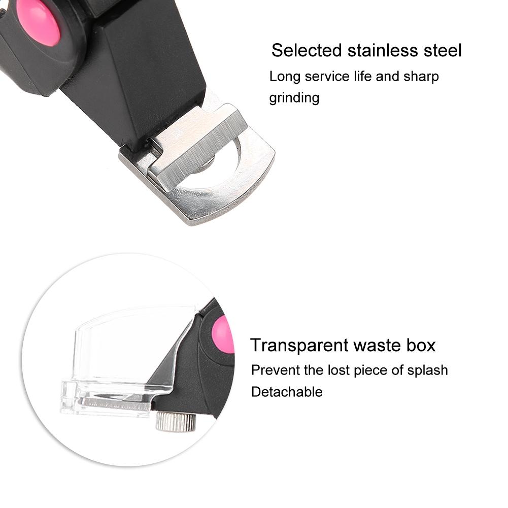 Professional U Shape Nail Art Clipper Scissors Manicure False Nail Tip Cutter