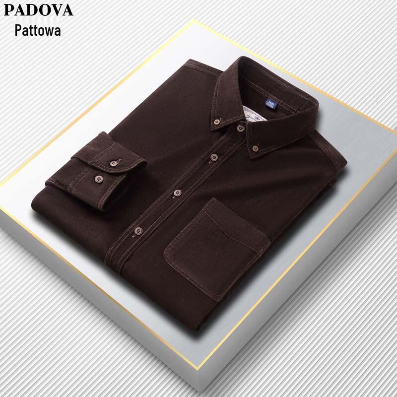 

Patova Men s Corduroy Long Sleeve Shirt L