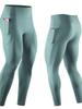 Men's High-Waisted Compression Yoga Leggings for Sports and Fitness