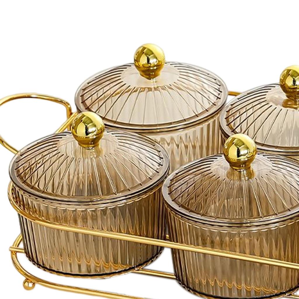 Tray Decoration Serving Container Condiment Food Storage for Picnic