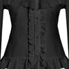 Lolita Retro Gothic Lace Long Sleeve Top for Women