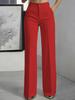 Pantaloni Eleganti da Donna 2025 a Vita Alta, Modellanti, Gamba Dritta