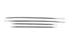 Window Trim (4 Pcs, Stainless Steel) for Toyota Hilux 2015-
