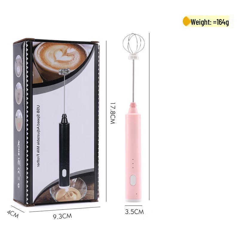ZISIZ Wireless Electric Egg Beater & Milk Frother