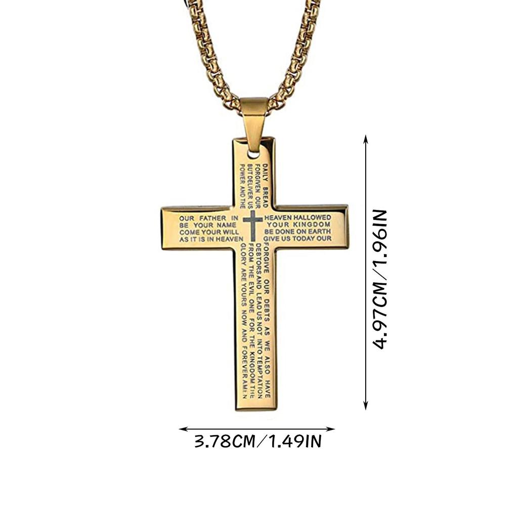 Wiwilys roestvrij staal heren ketting met hanger en ketting 24 inch