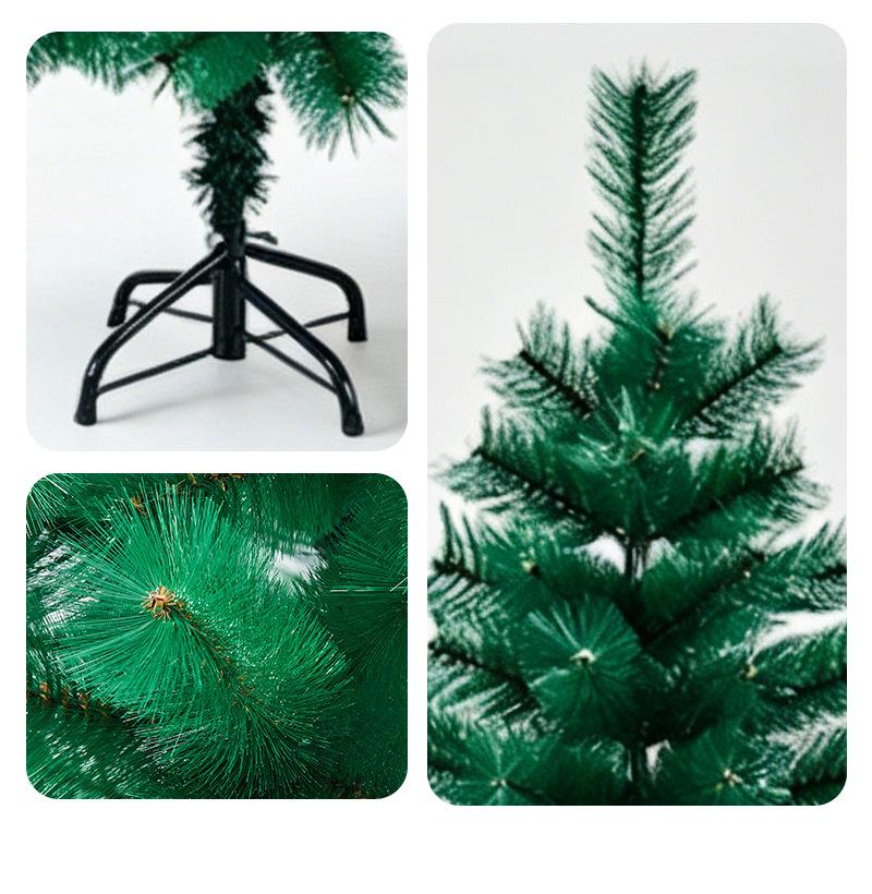 Luxury Pine Needle Christmas Trees: 1.2m, 1.5m, 1.8m, 2.1m - Dense and Ornate Floor Decorations
