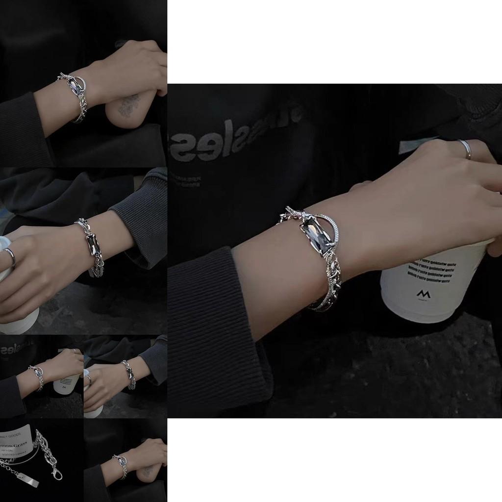 Trendy Multi-layer Wrap Bracelet For Men Chic Minimalist Couples Jewelry