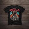 Chihuahua Dog Lovers DogZilla Watch Out Angry Dog Monster Chizilla Graphic Premium T-shirt