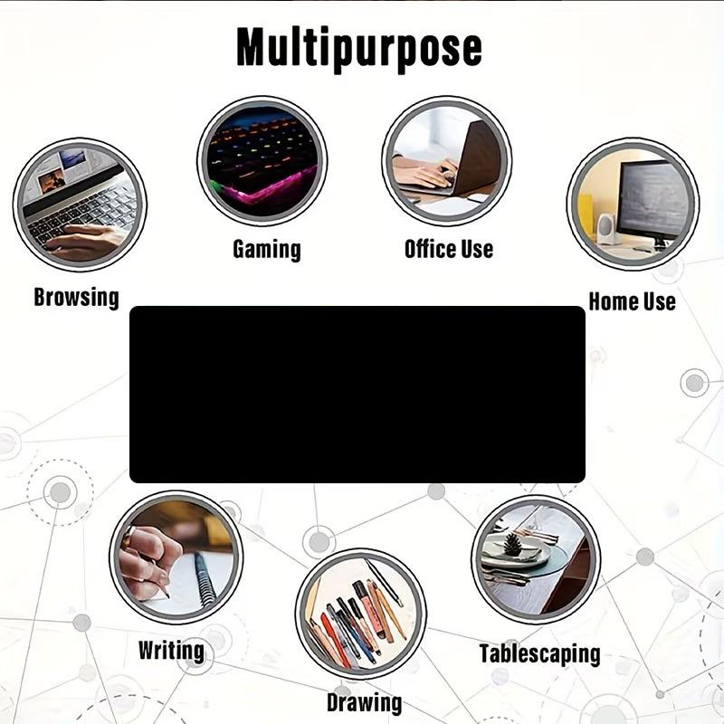 football team F.C Print Mouse Pad, for Keyboard Pad Laptop PC Mat for Office Home Use, Desk Decor, Perfect Birthday Gift for Gamers