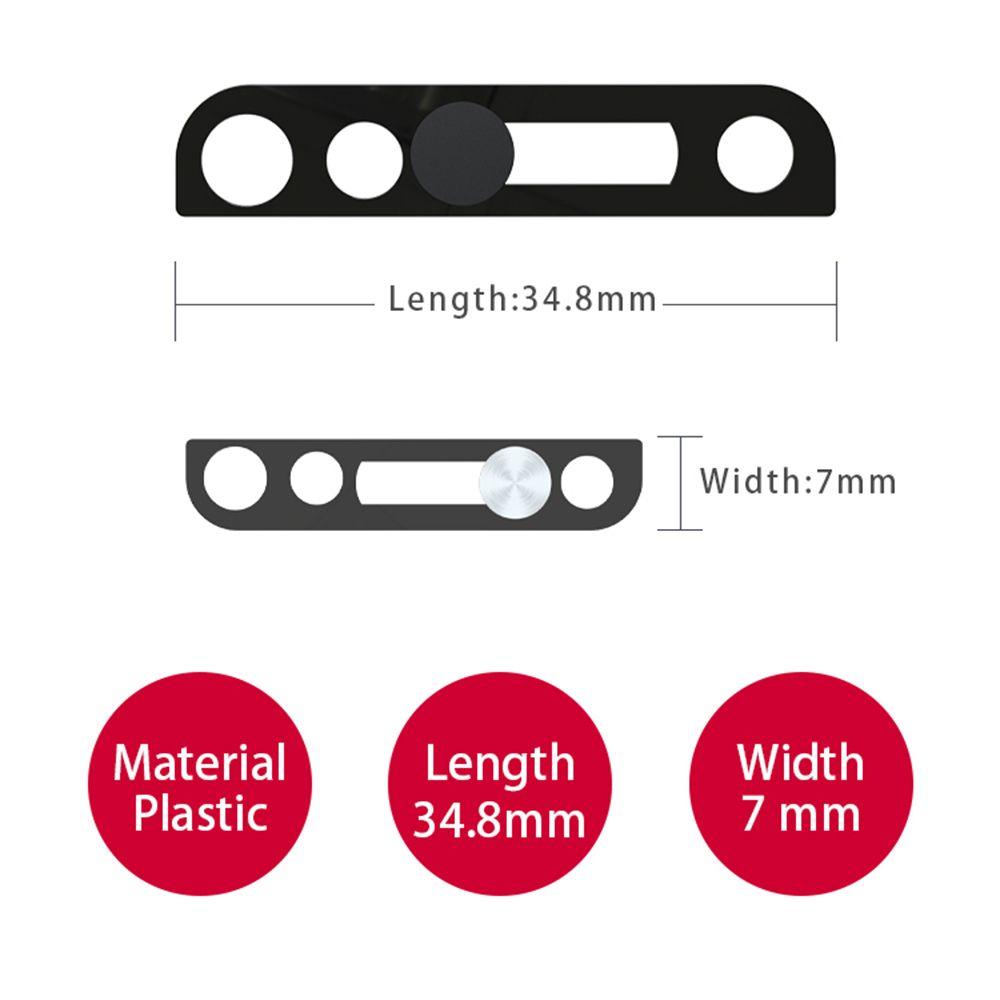 Phone Lens Metal Privacy Cap Webcam Cover Lens Sticker Front Camera Slider Accessories For iPhone X XS 11 12 ProMax Mini