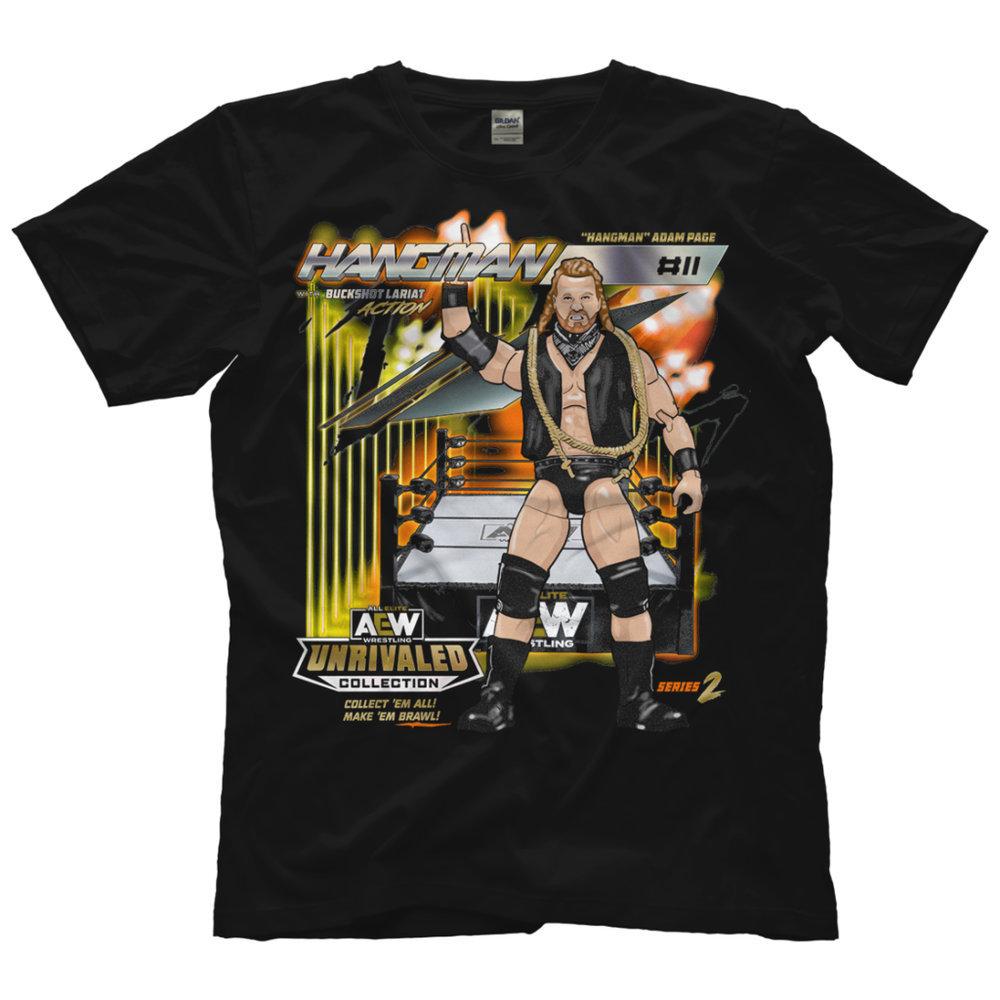 2025 HOT SALE T SHIRTS  HangUnisex Adam Page Wrestling Sports TEE Famous Wrestler FANS Unisex Clothes Streetwear