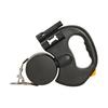 Dual Retractable Dog Leash Double Headed Extendable Pet Leash with Light And Poop Bag Dispenser for 2 Small Medium Dogs