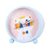 Cartoon new cute alarm clock living room bedroom home metal clock cat small seat clock