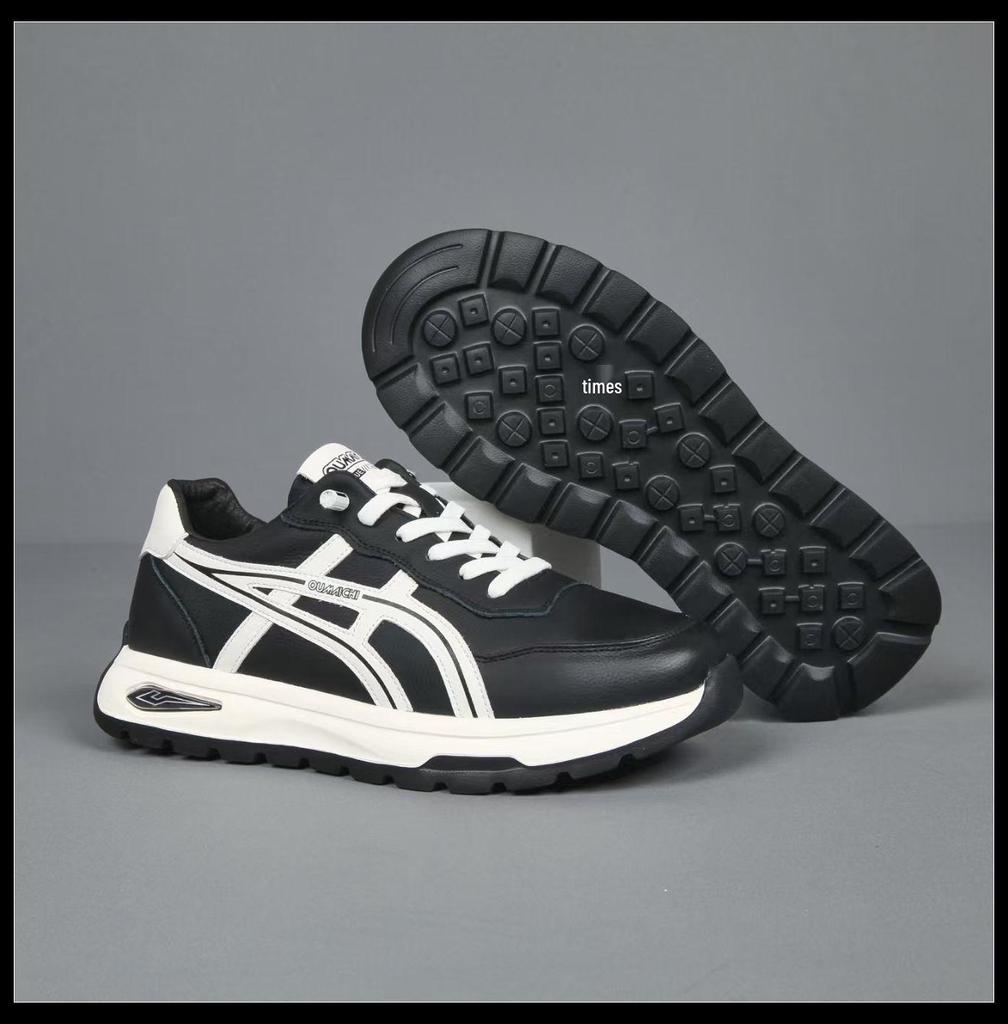 Men's Trendy Casual White Sneakers 2025 - Autumn Fashion Versatile Youth Sports Shoes