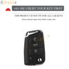 ABS Carbon Faser Auto Schlüssel Fall Abdeckung Fob Für VW Volkswagen Golf 7 MK7 Tiguan MK2 Für SEAT Ateca Leon FR 2 Ibiza Für Skoda Octavia