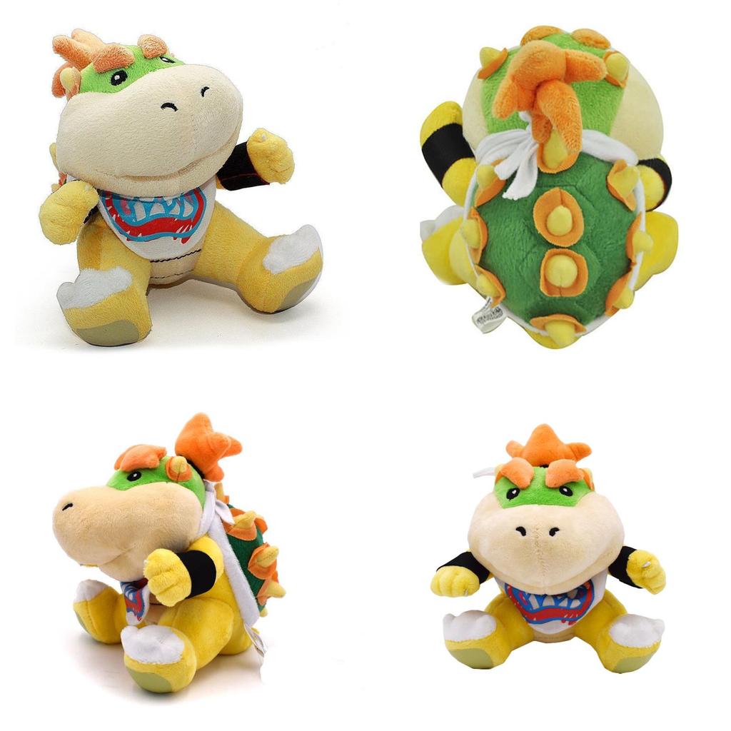 Weiches und kuscheliges Baby Bowser Jr. 18 cm Plüschtier Super Mario Bros. Little Buddy Spielzeug Koopa