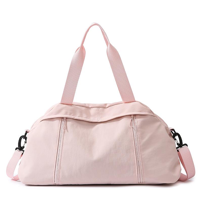 

Women s Large Capacity Yoga & Travel Bag with Wet/Dry Compartments, Trolley Handle Strap, Ideal for Fitness, Business, or Short Trips