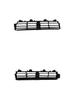 971121257B Compatible with Panamera 2017-2023 Air Louver