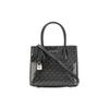 Mercer Fashionable Presbyopia Printed Retro Cowhide Accordion Bag Portable Shoulder Crossbody Bag Women's Black